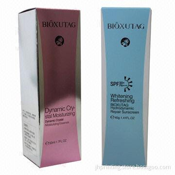 Cosmetic Packaging Box, Made of Silver Paper